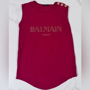 Balmain women’s shirt with button embellishments